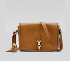 'marrakech' medium messenger bag with woven leathe 257024 AMN0G 2718