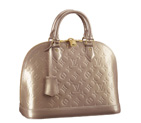 Louis Vuitton Monogram Vernis Alma PM M91751 Beige