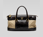 'secret' medium top handle bag with belt and lock 223948 FWC3T 9664