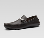 moccasin with engraved interlocking G horsebit 233526 AHM00 2039