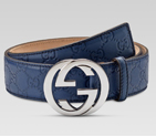belt with interlocking G buckle 114984 AA61N 4217