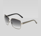 medium square sunglasses with interlocking G detai