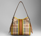 SMALL CANVAS CHECK TOTE 38023521