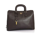 BN2061 Coffee Cross pattern full leather BN2061CCP
