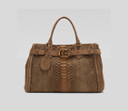 'GG running' large tote with leather belt 247179 EJG1T 2814