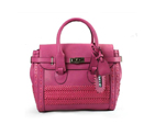 'handmade' medium top handle bag with woven web de 263945 ANG6A 6413
