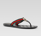 'GG thong' with double G ornament and web detail 270374 H9020 8476