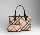 SMALL NOVA CHECK TOTE BAG