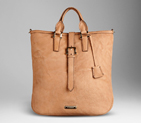 LARGE LEATHER LUGGAGE TOTE 38017251