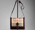 SMALL HAYMARKET CHECK BELTED CROSSBODY BAG 37890841