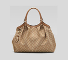 'sukey' medium tote with pleat detail, detachable 211943 FN92G 9752