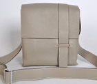 Hermes Alfred Bag clemence leather in Dark Grey 92114