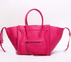 Celine Luggage Phantom Square Bags Smooth Leather 108905 Peach 108905