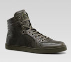 hi-top lace-up sneaker with interlocking G detail 259847 FU4J0 3216