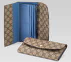 continental wallet with interlocking G detail 256926 FCI1G 8486