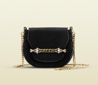 Gucci tigrette shoulder bag with tiger head and chain detail 290684 C030S 1000