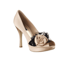GLAMORIZE ME ! PUMP IN SATIN XQNE2ISS
