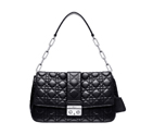 New Lock bag in black leather M9803PSSQ M900