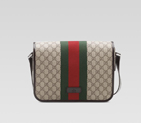 messenger bag with signature web