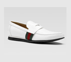 moccasins with signature web 233488 A7I4O 9009