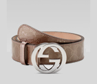 belt with interlocking G buckle 114876 FU4FN 5462