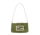 Fendi Soft leather sparkle clutch 8F0015