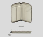 wallet with horsebit detail 224249 AA61R 9022