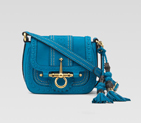 'snaffle bit' small shoulder bag 263956 ANG0G 4305