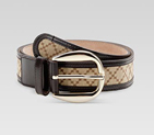 belt with plain buckle 246380 FAG9G 8552