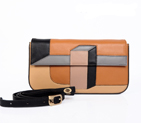 Fendi  '2Jours Elite' leather mixed color handbags F8035S