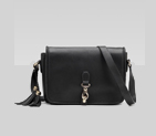 'marrakech' medium messenger bag with woven leathe