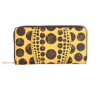 Louis Vuitton Yayoi Kusama Zippy Wallet M60449 Yellow