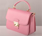 Miu Miu Leather Tote Bags 7431 Pink 7431