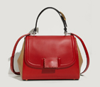 Fendi 'Silvana' Top Handle Colorblock Satchel 8PB432