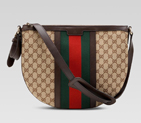 'vintage web' medium messenger bag with web detail