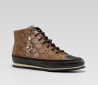 'parachute' high-top sneaker with heart-shaped cha 270432 F2F20 9796