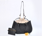 The Fendi Euronext Cross pattern leather satchel F8098