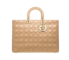Large Miss Dior shopping bag in beige patent leather M0570OVRB M111