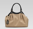 'sukey' medium tote with detachable interlocking G 211944 FAGEG 9769
