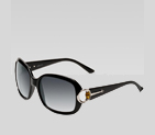 medium rectangle frame sunglasses with horsebit an