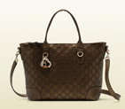 heart bit charm top handle bag 269957 AHB1G 2314