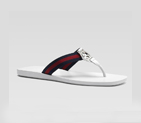 'GG thong' flat thong sandals with interlocking G 235926 H9020 8518