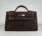 Hermes Kelly 22CM Dark Stone Stripe HKL220DSS003