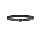 BOSTON GLAZED CALF LEATHER REVERSIBLE BELT M9675S