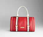MEDIUM LEATHER BOWLING BAG 37993971