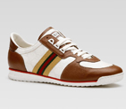 lace-up sneakers with signature web 233334 AE2QO 2563