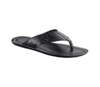 HARMONY THONG IN MONOGRAM EMBOSSED LEATHER YNHT1PLV