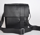 Hermes Alfred Bag clemence leather in Black 92114