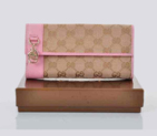 continental wallet with heart-shaped charm and half-horsebit 270027 A7M0T 6579