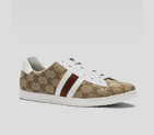 'ace' lace-up sneakers with signature web 234317 FWC20 9792